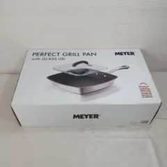 新品未使用品！！MEYER パーフェクトグリルパン ガラス蓋付き 楽天市場】【ランキング1位獲得】マイヤー(Meyer) スクエアグリルパン