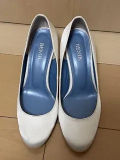 BENIR ウェディングシューズ 37 24cm 7cmヒール