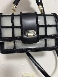 【ZARA】クリアショルダーバッグ