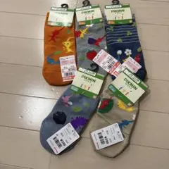 ピクミン キッズ靴下 5足セット