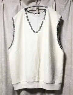 【ZARA】ステッチ刺繍ベスト