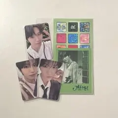 nctwish ジェヒ poppop color トレカ 特典 ステッカー