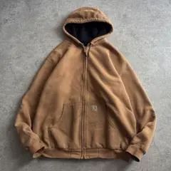 carhartt カーハート【XL】スウェット アクティブパーカー ブラウン