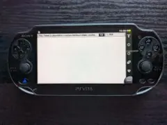【液晶美品・箱説付】PS Vita PCH-1000 ブラック 有機ELモデル