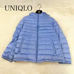 ユニクロ UNIQLO ダウンジャケット Mサイズ ウエスト切替 フード付き