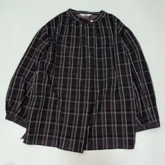 J.PRESS ジェイプレス★チェック柄シャツプルオーバー★Lサイズのサムネイル