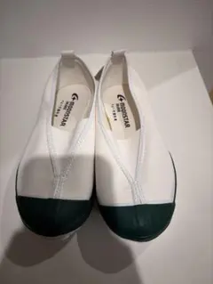 20.0㎝【新品・未使用】ムーンスター 上履き 601 ホワイト/グリーン