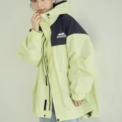 OUTDOOR PRODUCTSコラボ【洗濯可】オーバーサイズマウンテンパーカー