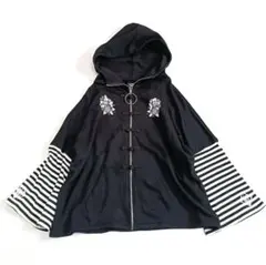 美品☆FUCKING AWESOME カウチンセーター L 黒 ジップニット - メルカリ