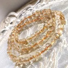 ◆タイチンルチル◆3連ブレスレット◆天然石◆#m.◆