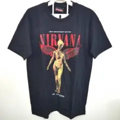 NIRVANA 28TH ANNIVERSARY Tシャツ Ⅿサイズ ブラックのサムネイル