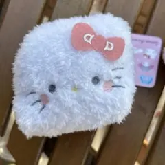 ハローキティ　サンリオキャラクターズむぎゅむぎゅミニキャラメルポーチ