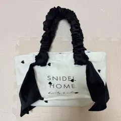 SNIDEL HOME トートバッグ ハート柄　SMALL