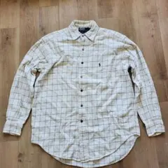 ポロバイラルフローレン グラフチェック 長袖シャツ MARLOWE S