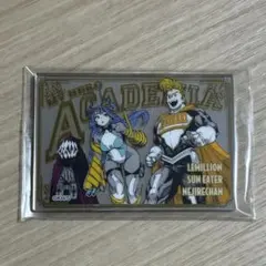 ヒロアカ　原画展　パブミラー風アクリルステッカーコレクション　ビッグ3