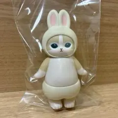 【新品】モフサンド　mofusand うさにゃんフィギュア２ ホワイト　白