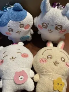 と*ん様 【4個セット】ちいかわ　がま口ポーチ