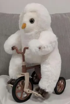 チャリフクロウ　ギミックぬいぐるみ