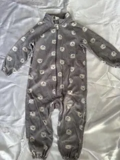 H&M クマ柄ロンパース 12〜18