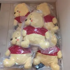 くまのプーさん V-BIGぬいぐるみ 約41cm まとめ売り５体セット