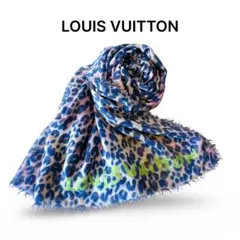 LOUISVUITTON エトール レオパード ストール ルイヴィトン カシミヤ