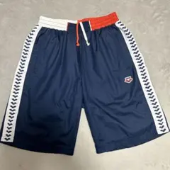 Solatch様アリーナarena ハーフパンツ　メッシュパンツネイビーオレンジ