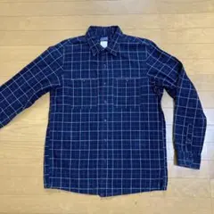 新品格安！VestureBARNSベスチャー バーンズ刺子インディゴワークシャツ