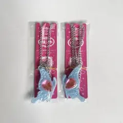 キラキラコーデセボンスター　2個セット　蝶　ブルー