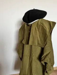 kids ビッグカラーワンピース　130