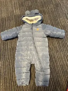 H&M ブルー フード付きアウター 80cm