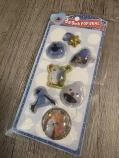 【正規品】パペットスンスンうるちゅるポップシールミニチュア