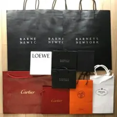ブランドショッパー・箱　まとめ売り10点（cartier・HERMESなど）