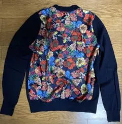 Paul Smith ネイビー 花柄プリント カーディガンのサムネイル