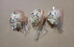 ちいかわビスケット 　ボールチェーンつきマスコット　シーサー　3個セット