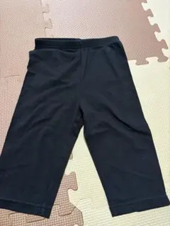 美品⭐︎黒パンツ120cm 5分丈　スパッツ