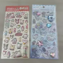 【新品未開封】サンリオキャラクター立体シール2シートセット