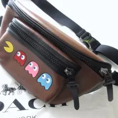 未使用 COACH コーチ 限定 ボディバッグ ウエストポーチ パックマン 2026年最新】コーチ パックマン ポーチの人気アイテム - メルカリ
