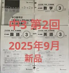 2026年最新】ベネッセ 学力推移調査 中3の人気アイテム - メルカリ