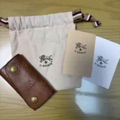 IL BISONTE ヤキヌメ　レザーキーケース