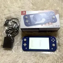 Nintendo Switch Lite ブルー 本体 キャリングケース付 - メルカリ
