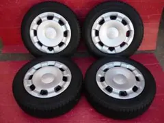 フィアット500純正ホイール+23年製VRX3 175/65R14スタッドレス - メルカリ