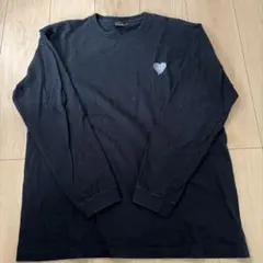 長袖Tシャツ ロンT ブラック ハートロゴ メンズ　BGHB BAGARCHのサムネイル