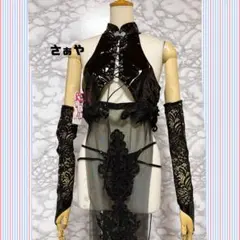 歪萌舎 エナメルチャイナ服 コスプレ衣装 歪萌舎 エナメルチャイナ服 コスプレ衣装 バニー 創作 マイクロビキニ