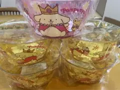 ポムポムプリン　くじ　プラボウル　5個　　セット