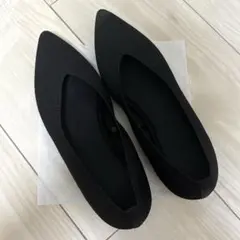 GU ジーユー ウォッシャブルニットフラットシューズ パンプス 23cm