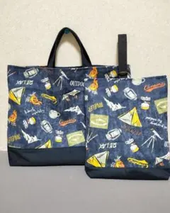 キャンプデザイン トートバッグセット