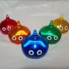 5種　ドラゴンクエスト ビッグクリアフィギュア　スライム