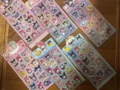 サンリオキャラクター ステッカー 6枚セット