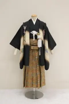 羽織袴 着物 フルセット 紋付 男児 十三歳用 紋入れ可 NO211019 - メルカリ