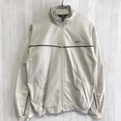 NIKE　ナイキ　スウェット　刺繍ロゴ　ジャージ　トラックジャケット　L 古着